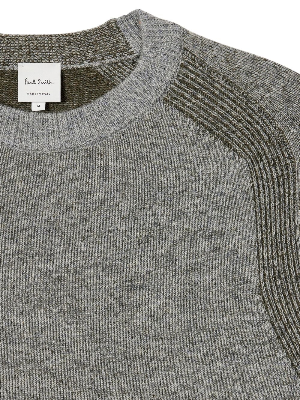 crew-neck lambswool sweater - 6