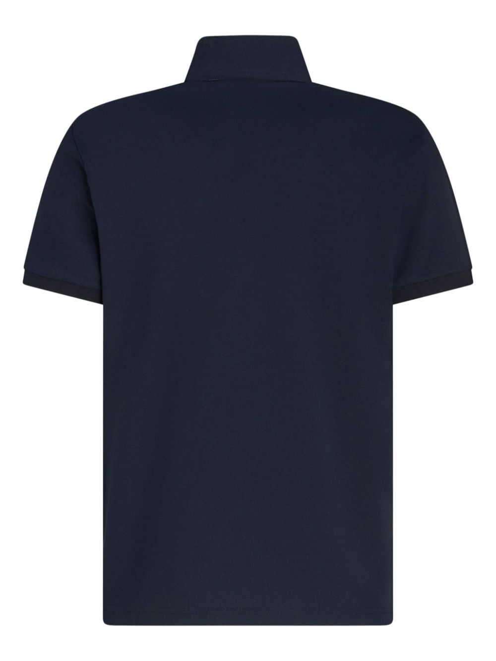 Pegaso-embroidered cotton polo shirt - 2