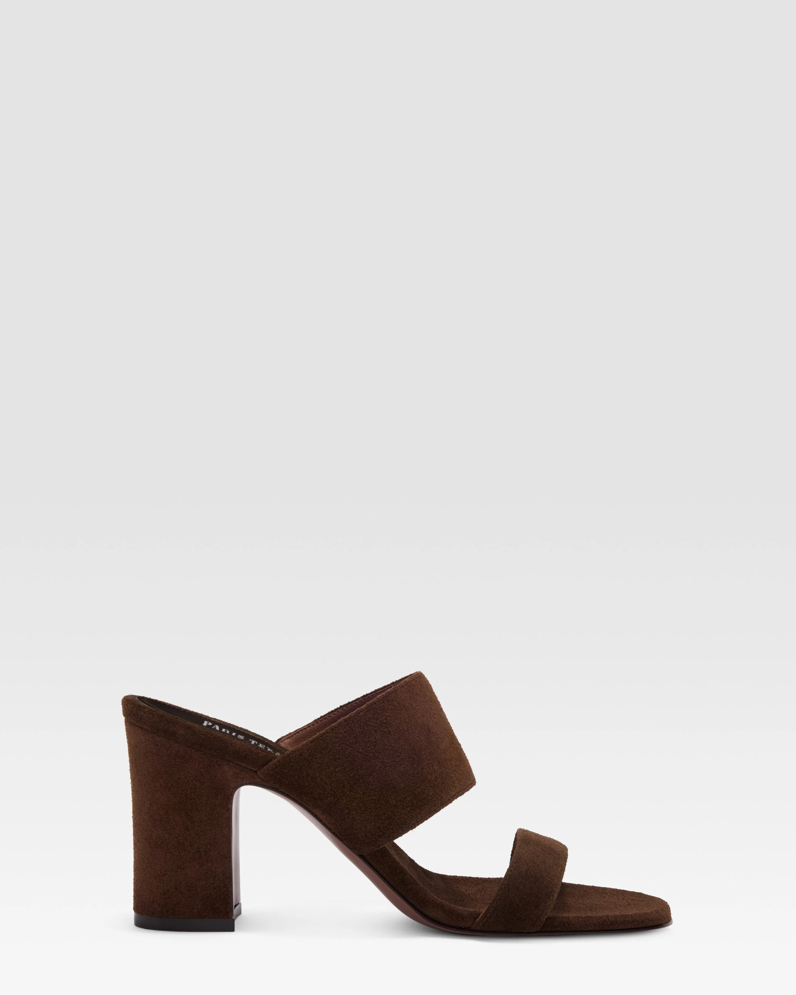 SUEDE LEATHER MULE - 1