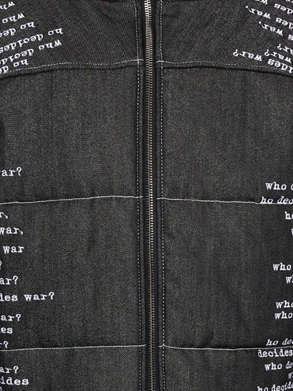 Signature Scripture puffer jacket - 6