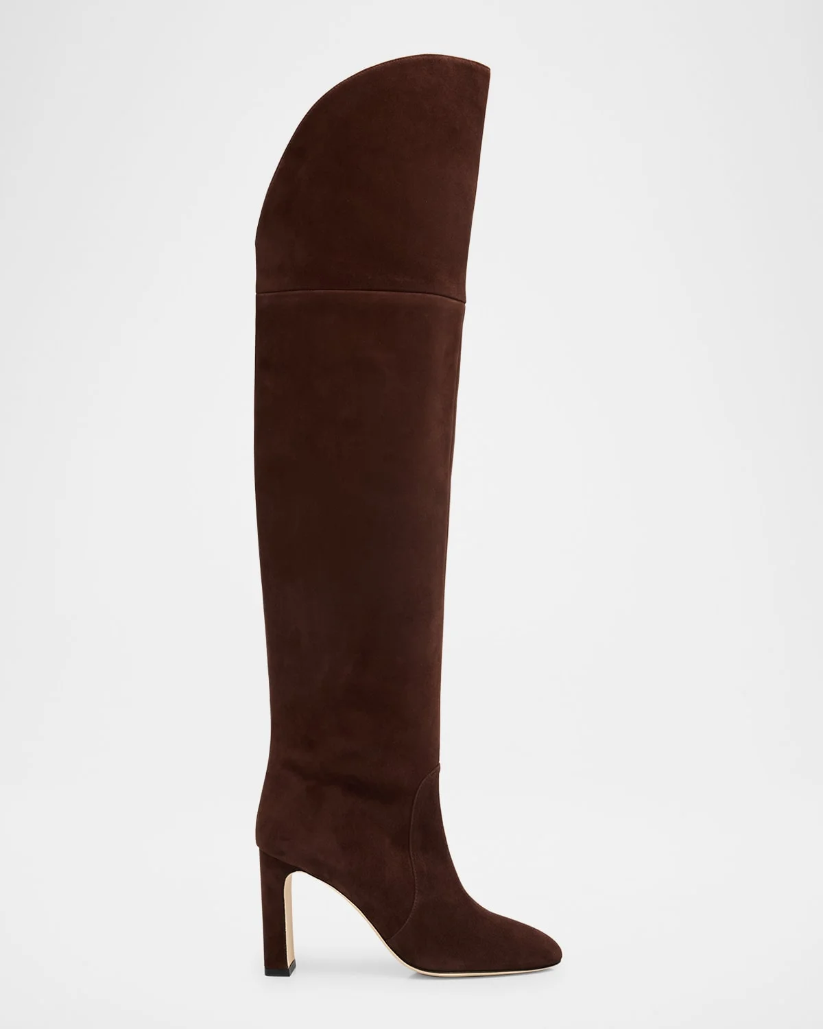 Babette Tubo Suede Over-The-Knee Boots - 1
