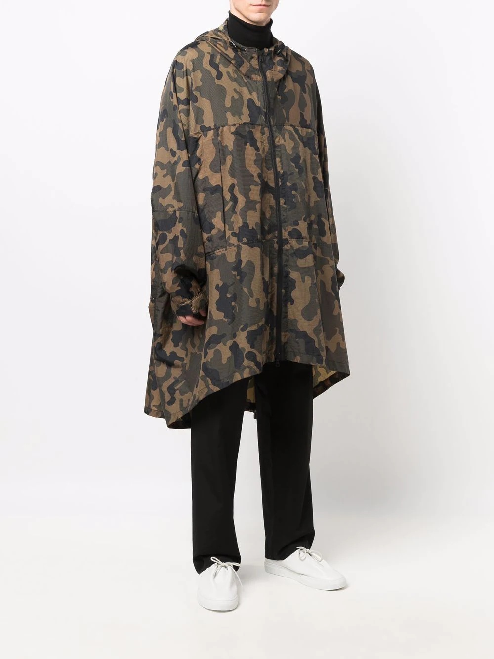 MIST camouflage ripstop cape - 3