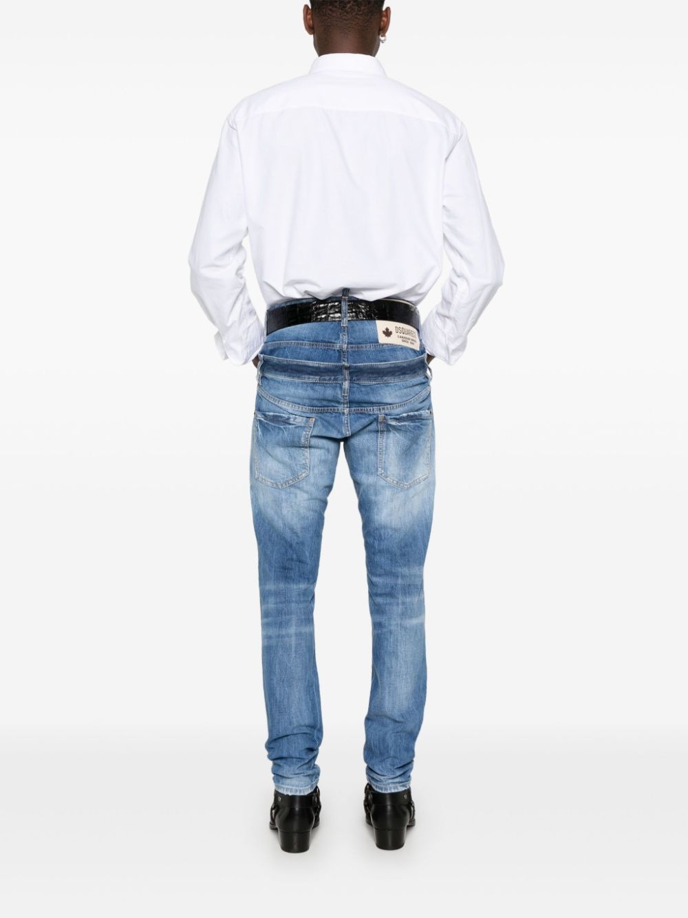 layered jeans - 2