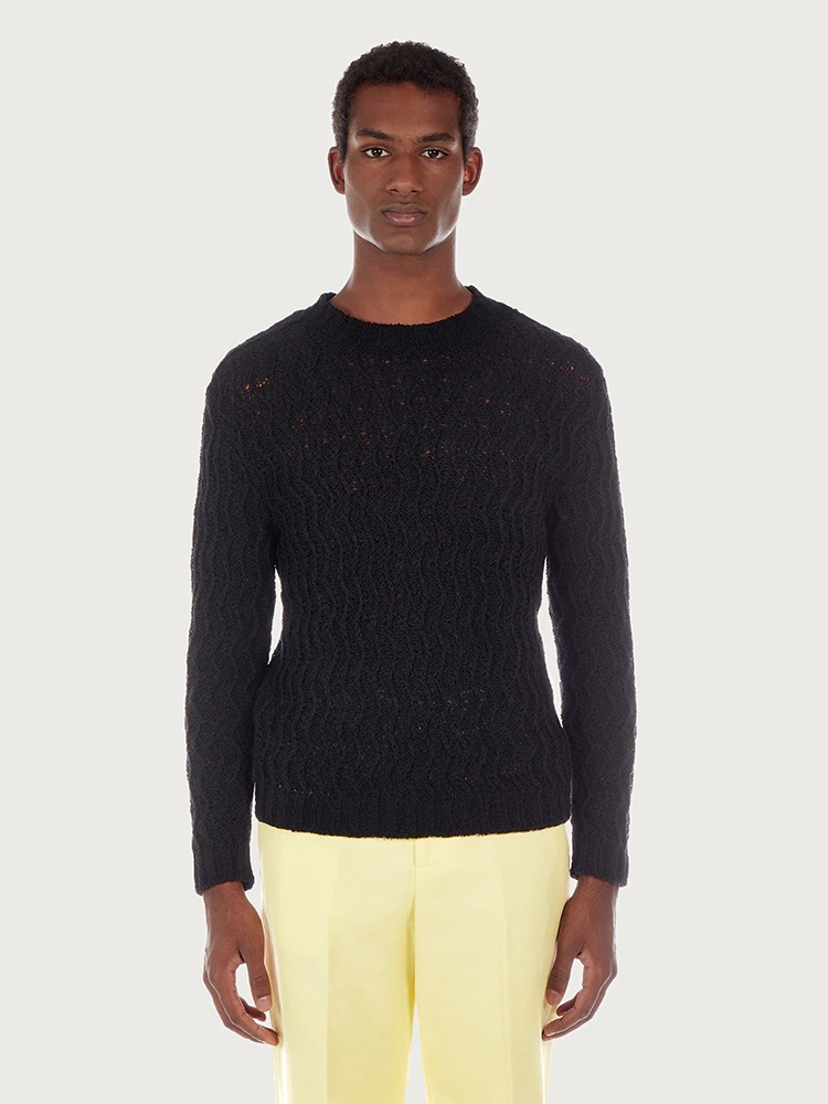 ROUND NECK SWEATER - 2