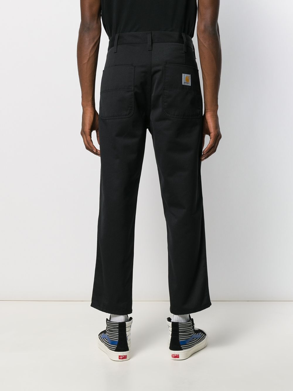 straight-leg trousers - 4