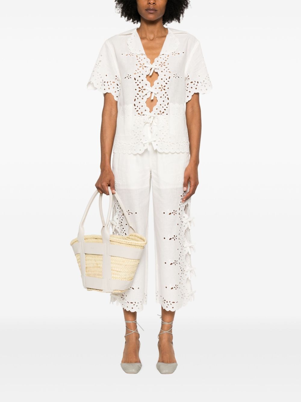 embroidered shirt - 2