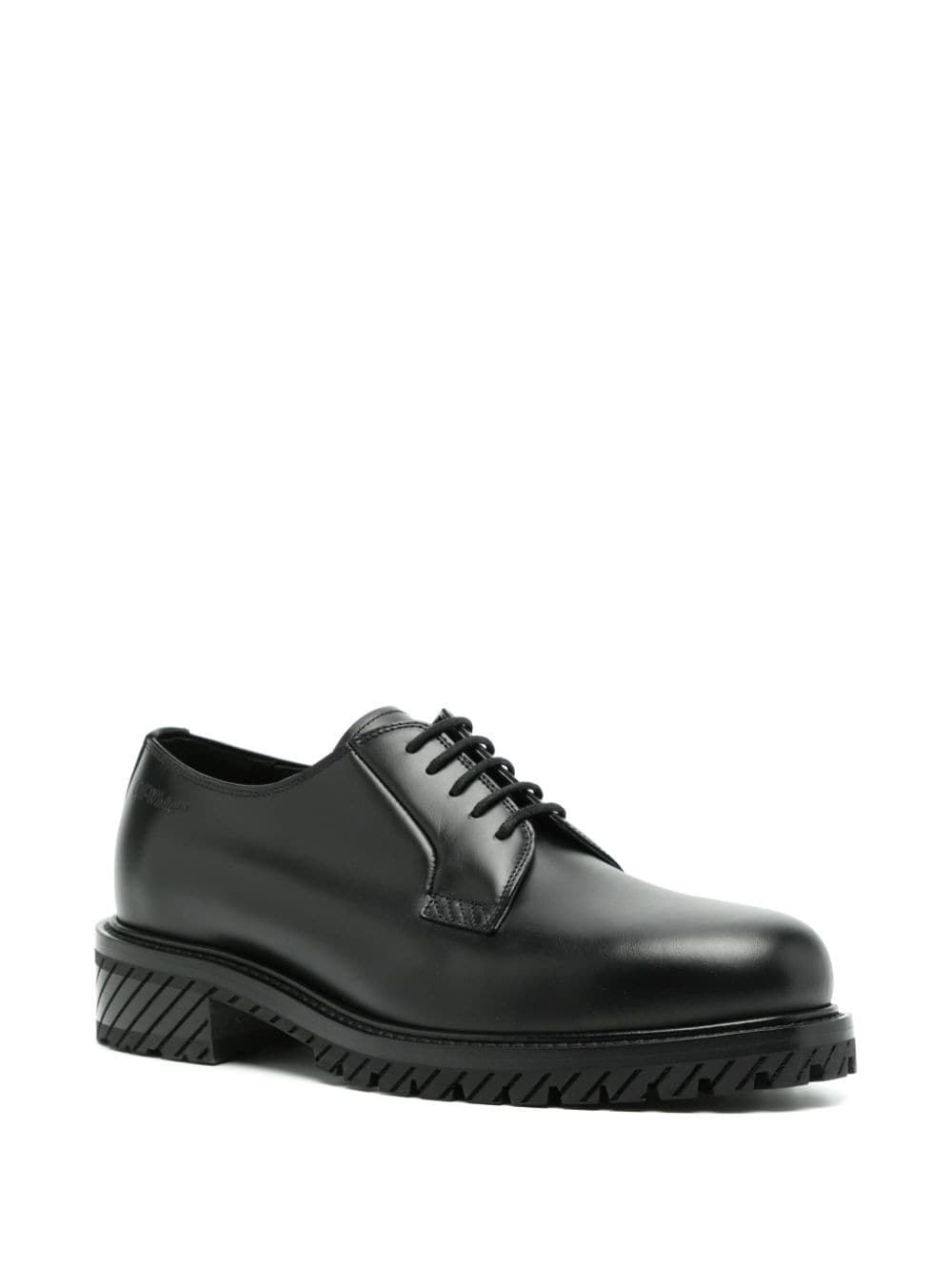 Military leather Derby shoes - 2