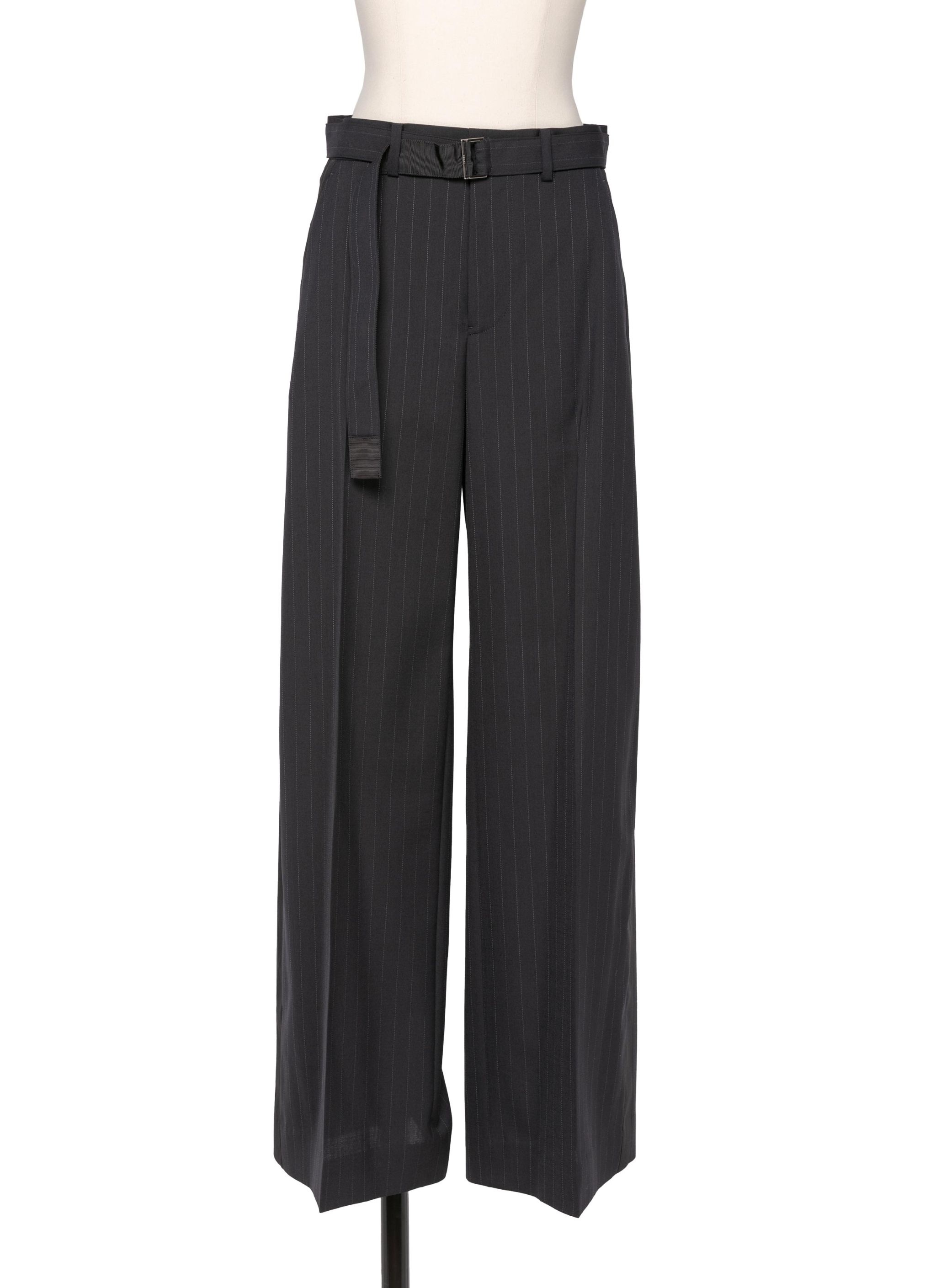 Chalk Stripe Pants - 1