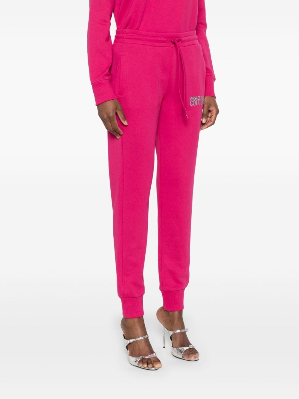 embroidered-logo track pants - 3