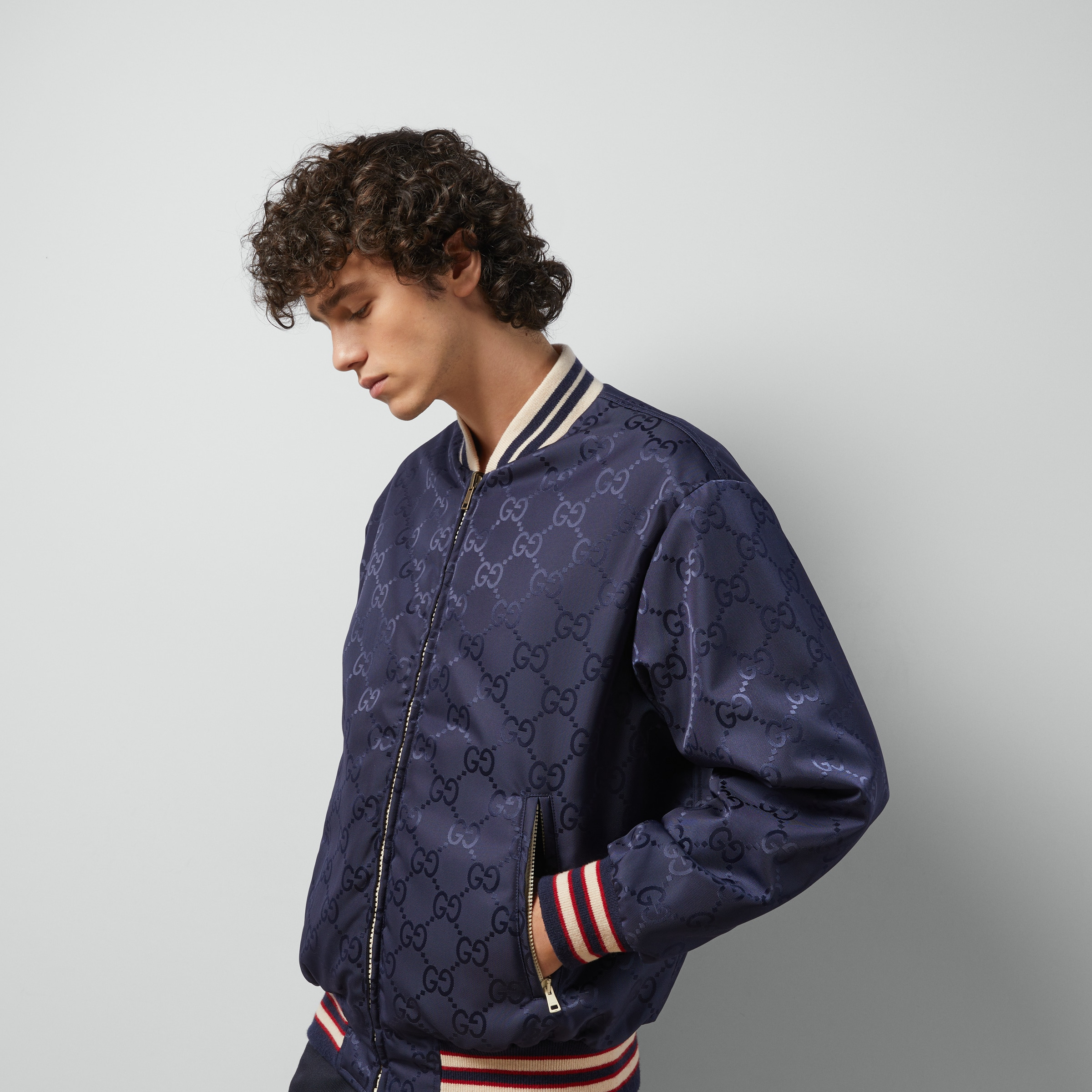 Reversible nylon canvas jacket - 7