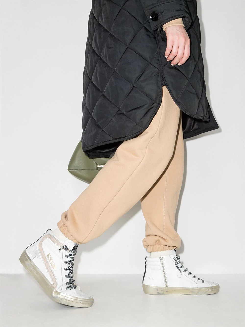 Slide high-top sneakers - 3