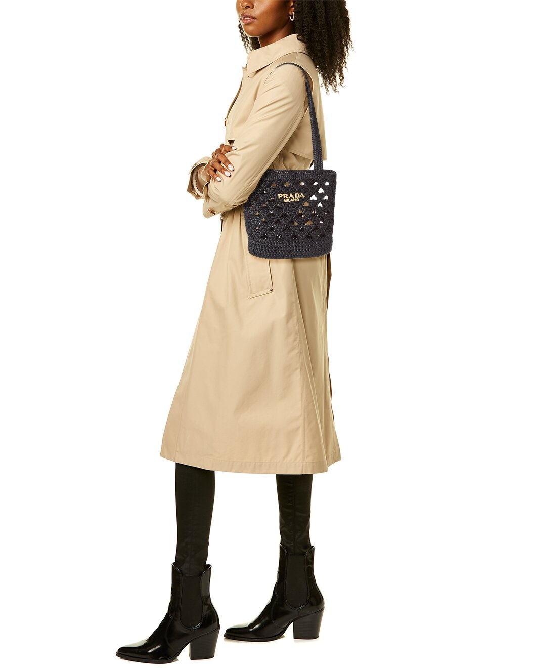 Prada Mini Leather Tote - 4