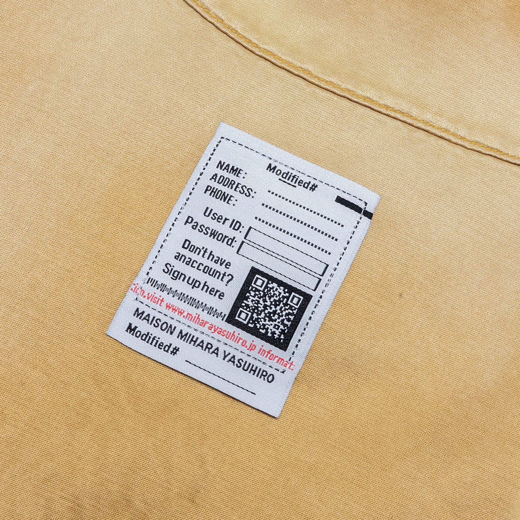 BOWLING S/S SHIRT - YELLOW - 4