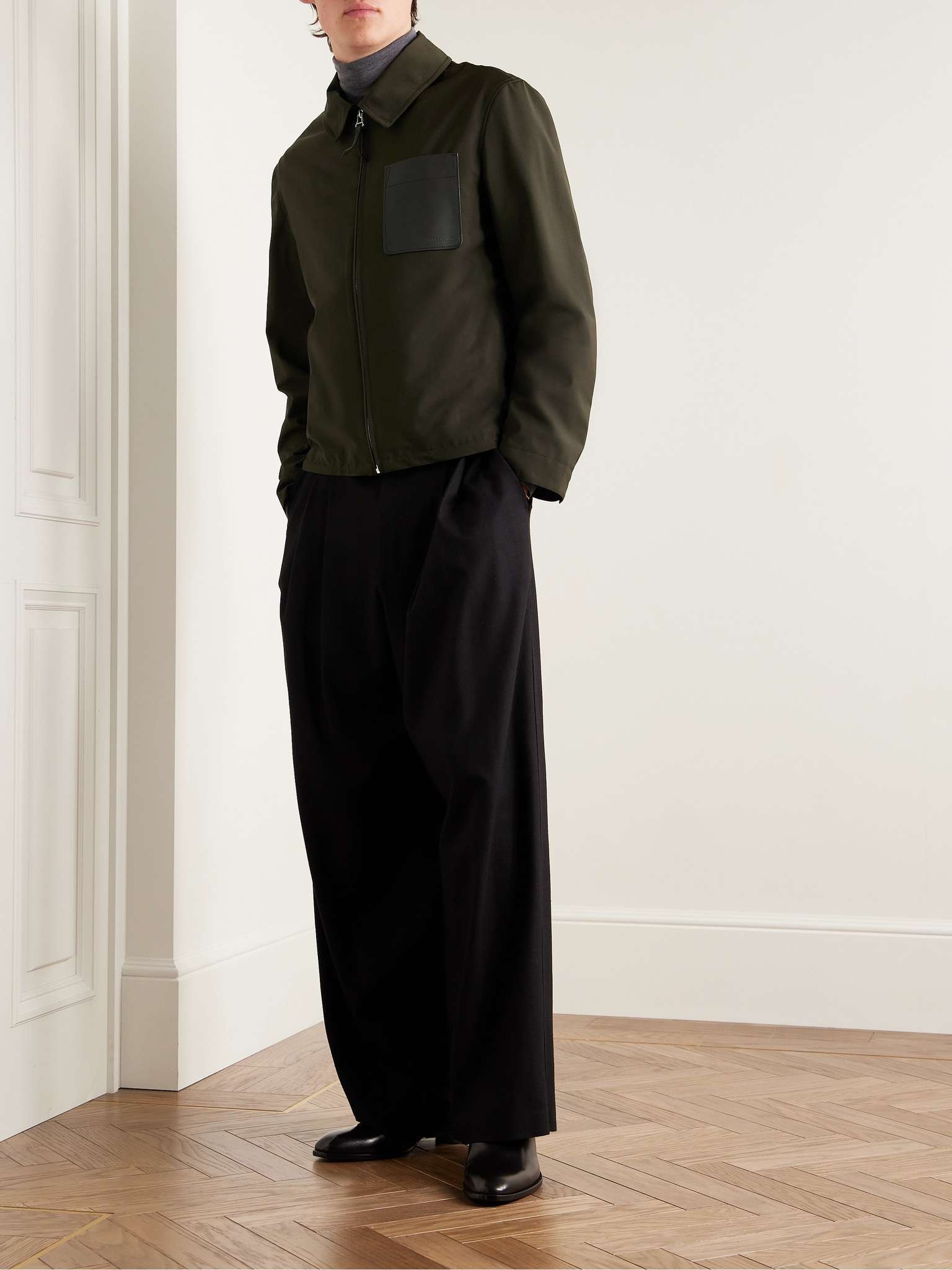 Berto cashmere-blend wide-leg pants