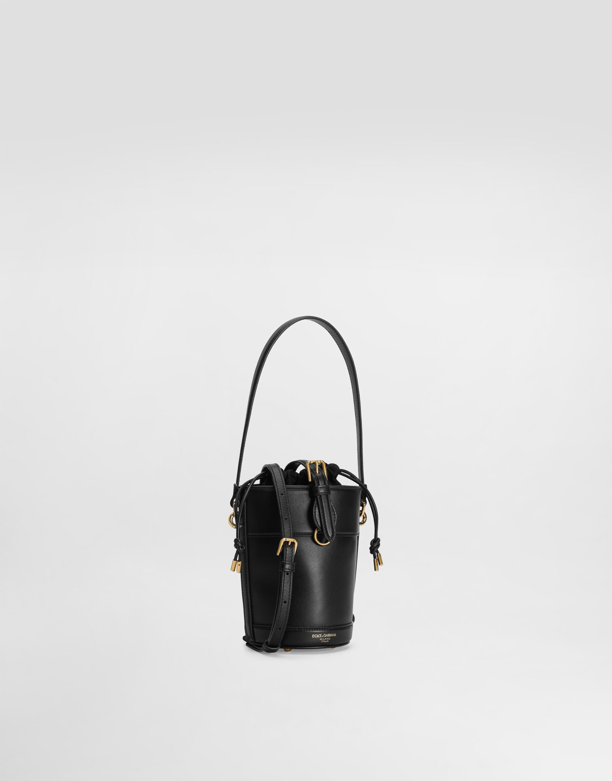 Capri bucket bag in canvas and leather - 3