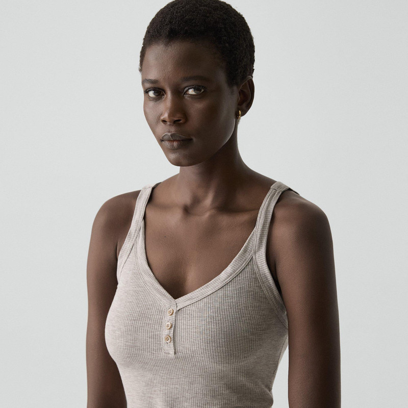 Tank Top in Lounge Rib 5