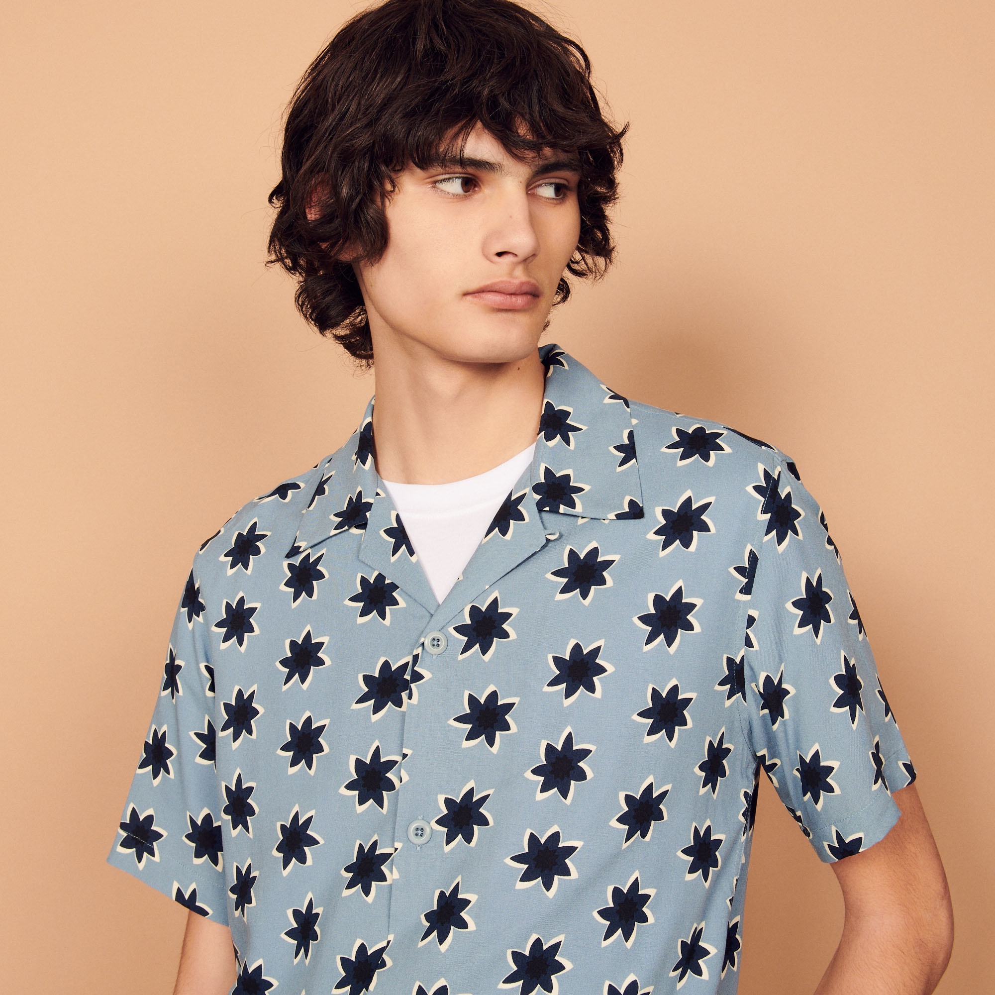 Printed flowing shirt - 2