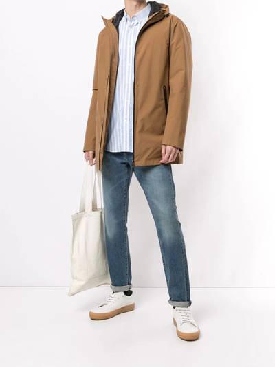 Herno hooded rain jacket outlook