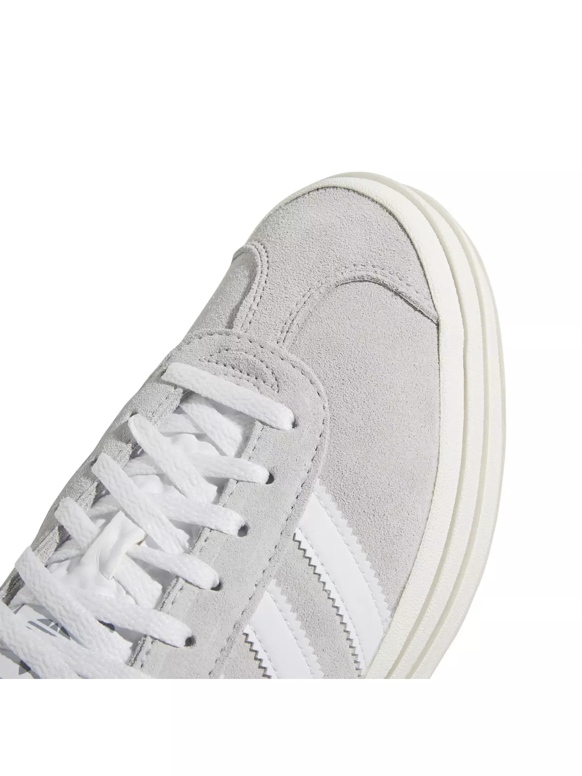 Originals Gazelle Bold "Grey Two/Cloud White/Core White" Women's Shoe - 4
