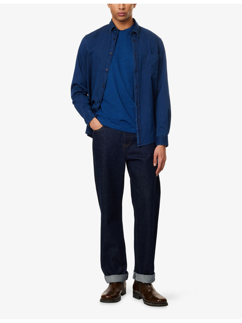 Sunspel Riviera Crewneck Cotton-Jersey T-Shirt outlook