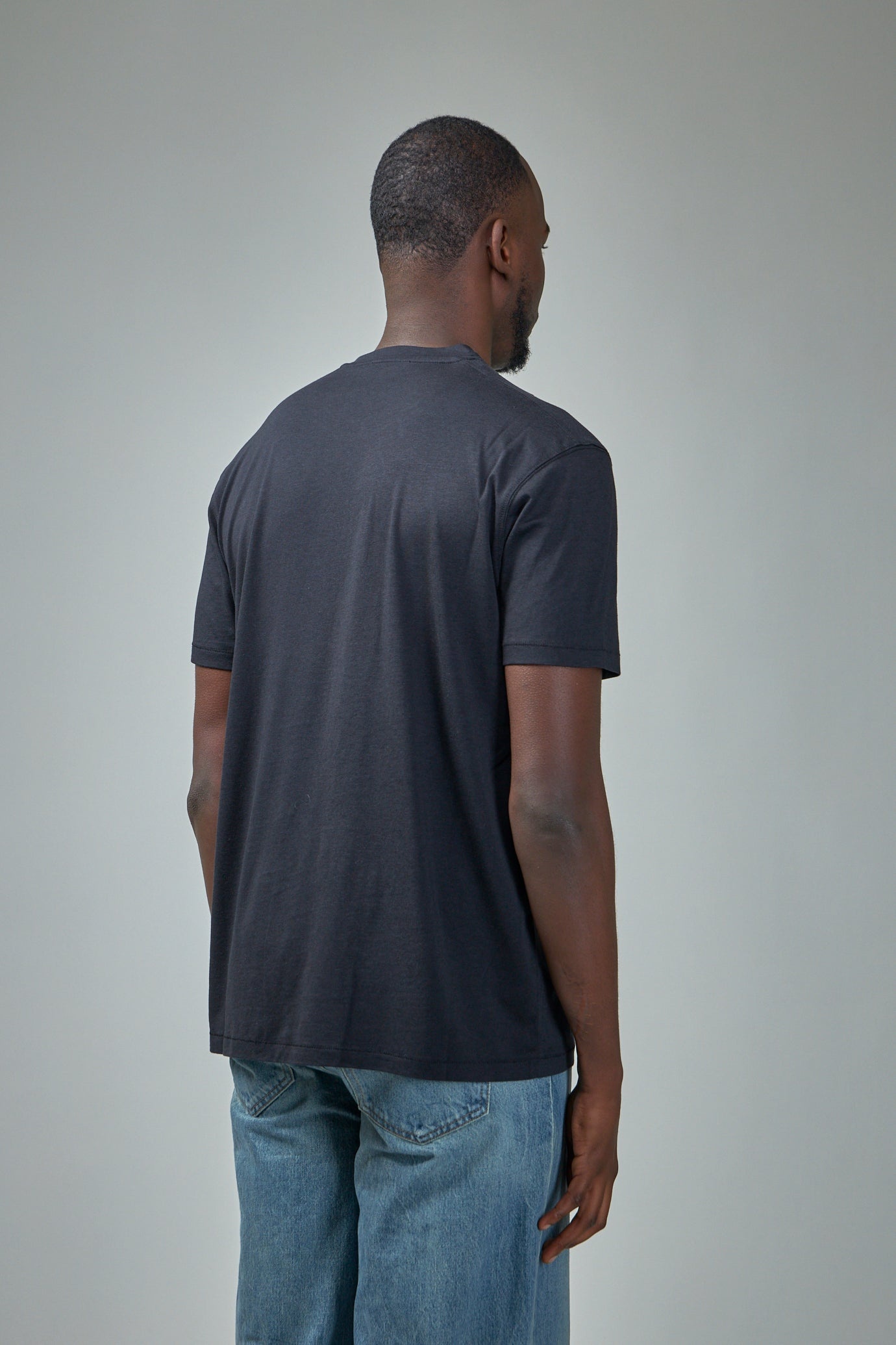 Lyocell Cotton Crew T-shirt - 3