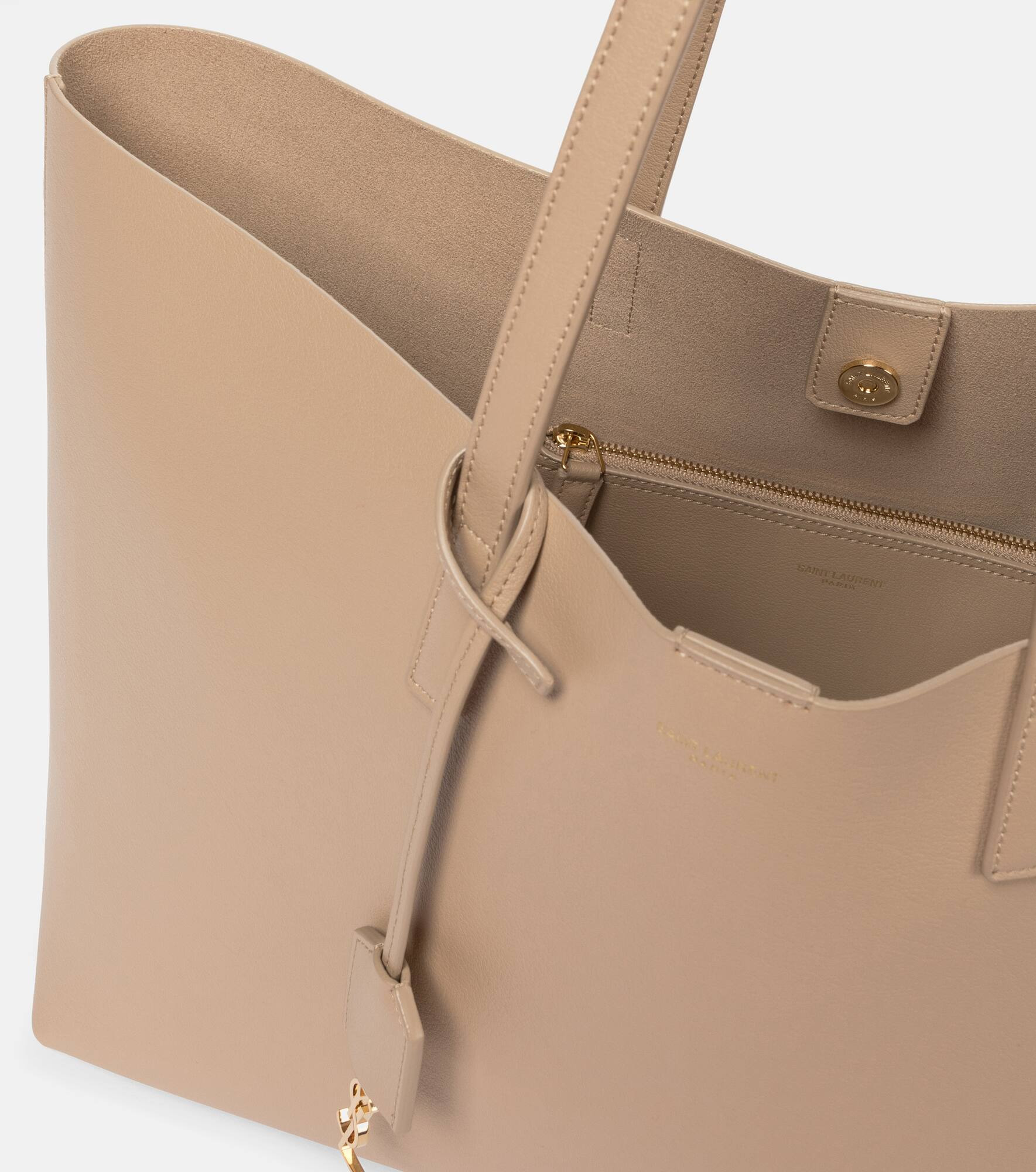 Shopping E/W leather tote - 3