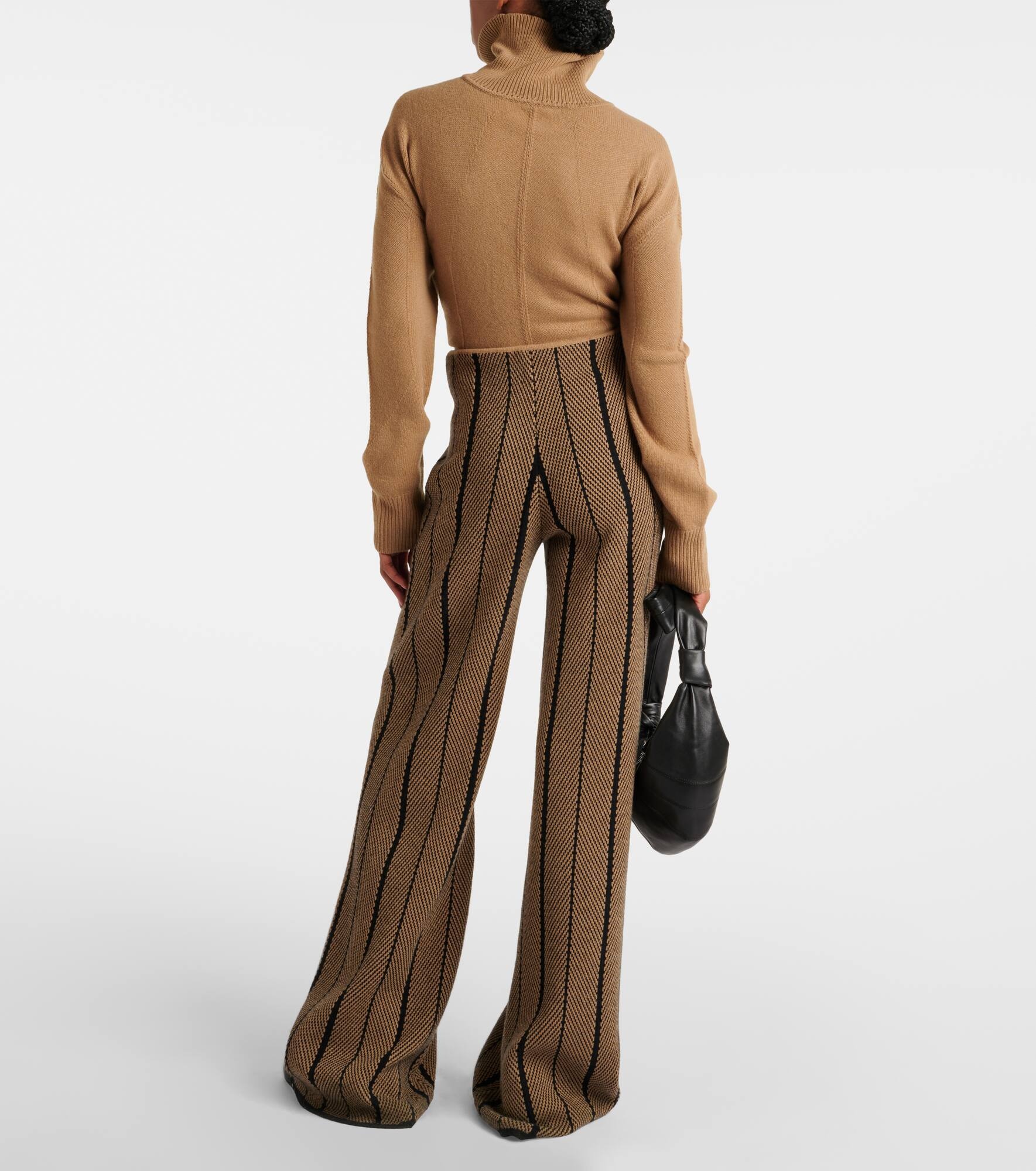 JOSEPH★ Chevron wool jacquard straight pants JOSEPH Chevron wool jacquard straight pants | mytheresa