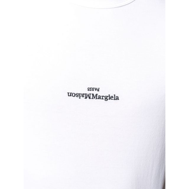 White T-shirt with embroidery - 5