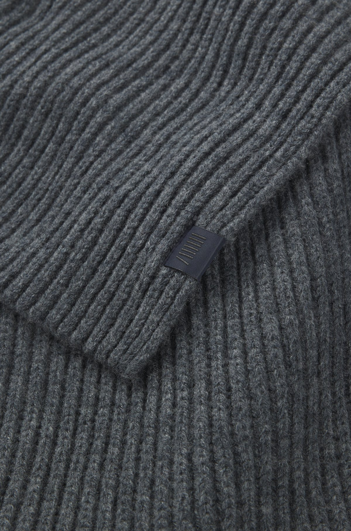 BECKHAM X BOSS SCARF IN VIRGIN WOOL AND CASHMERE - 4