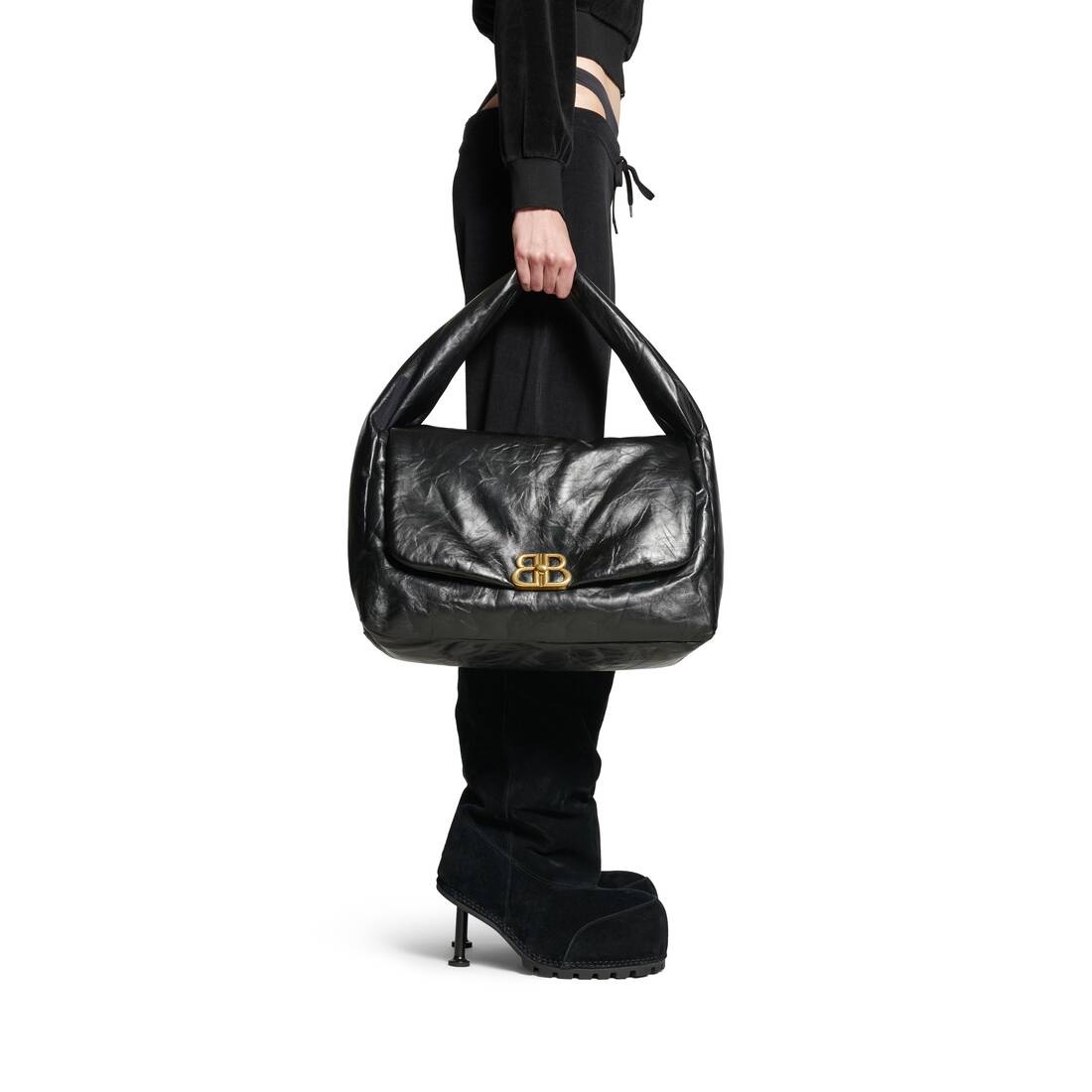 Women's Monaco Large Sling Bag  in Black - 3