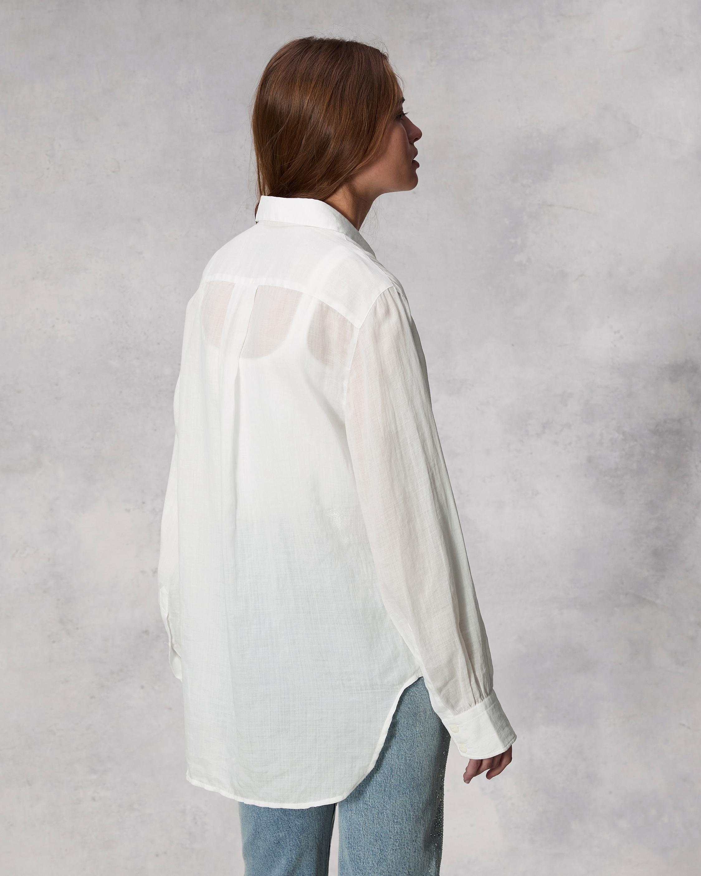 Maxine Linen Shirt
Relaxed Fit Button Down - 5