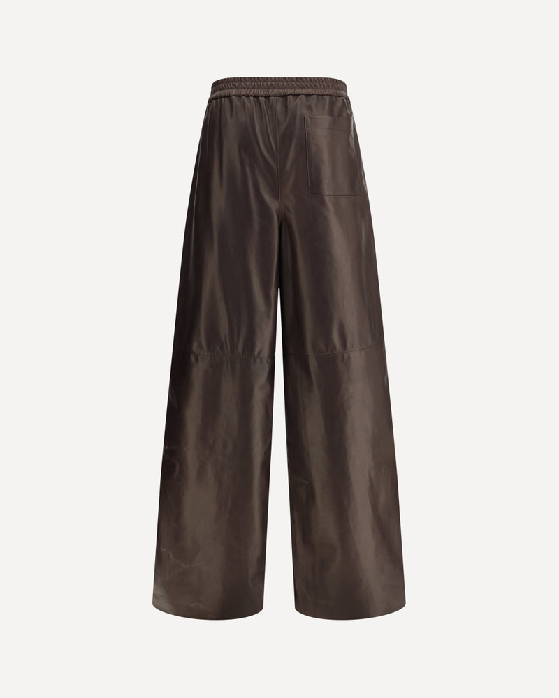 GIORGIO ARMANI Lambskin nappa leather Pants outlook