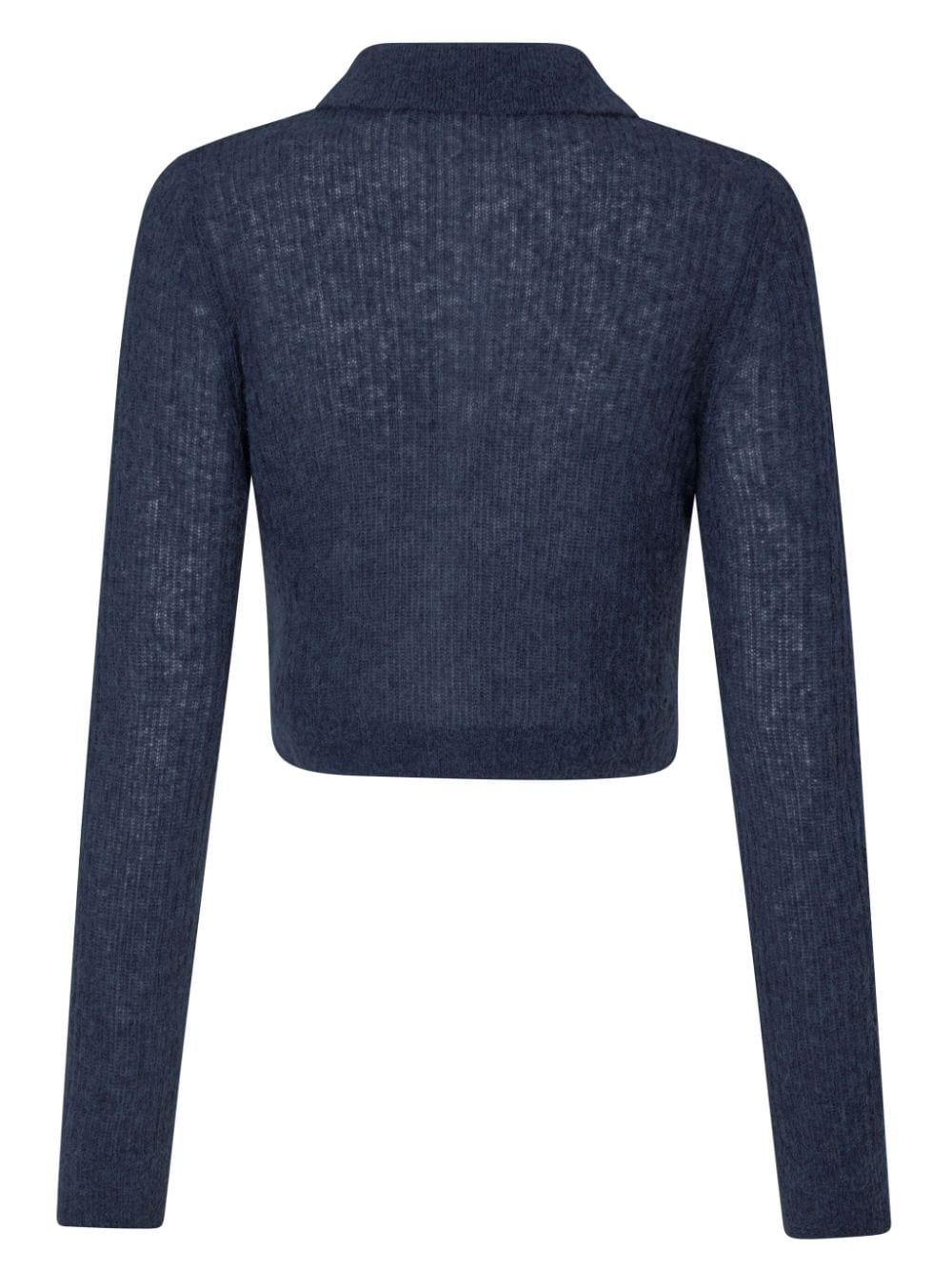 classic collar cardigan - 2
