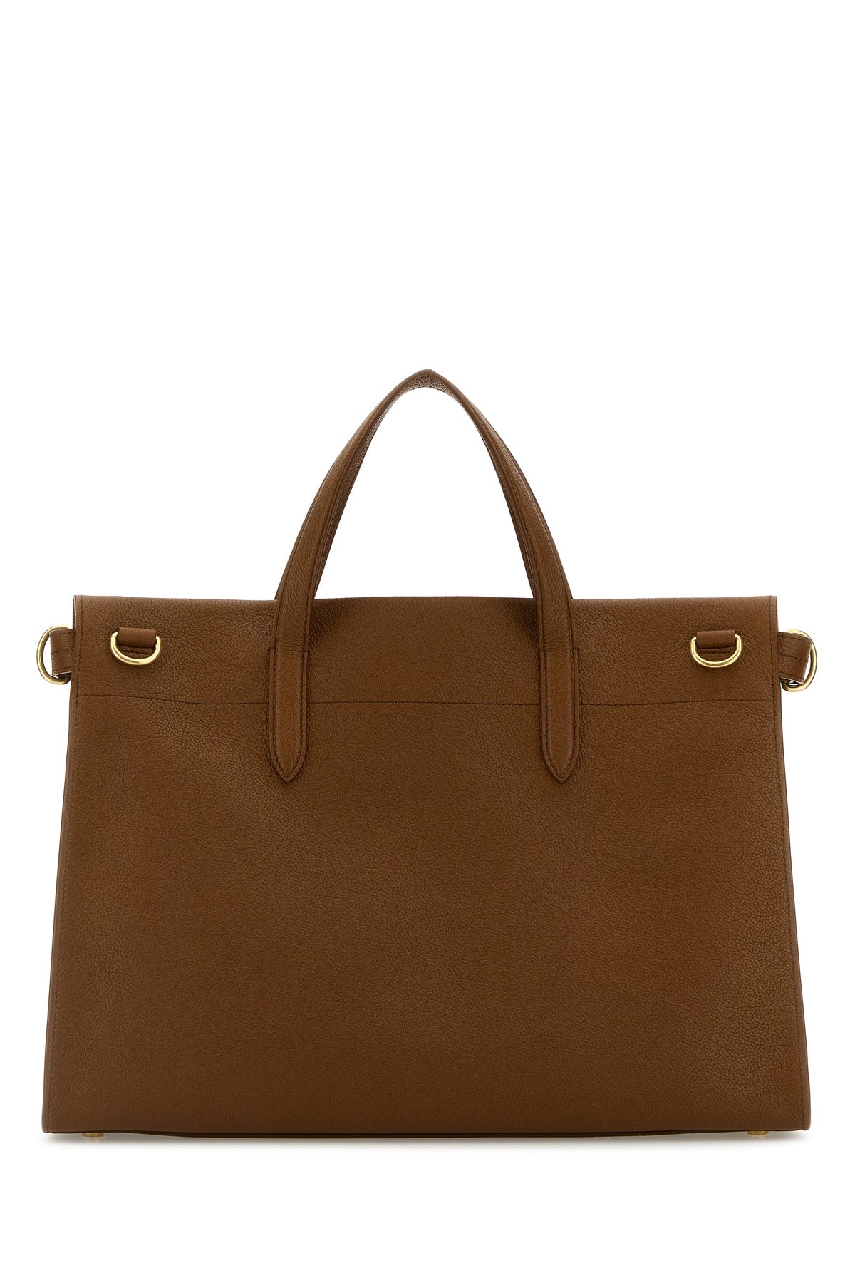 Caramel leather medium Cotswolds handbag - 3