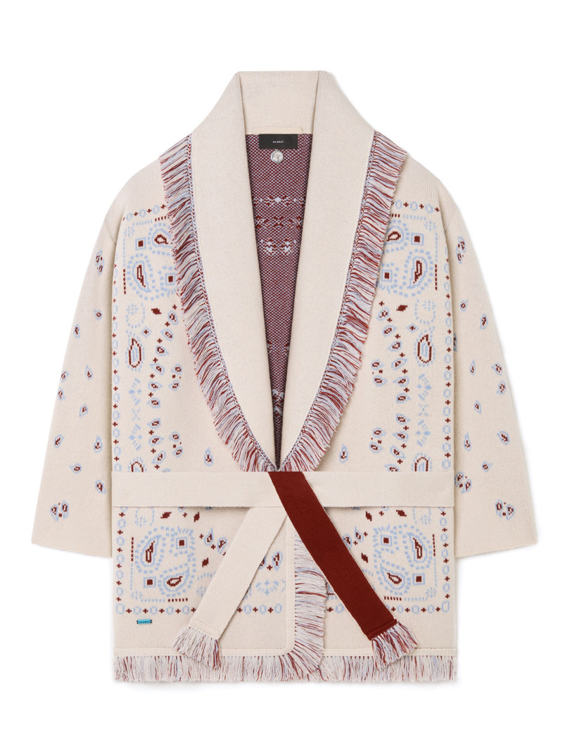 Bandana Jacquard Cardigan 5