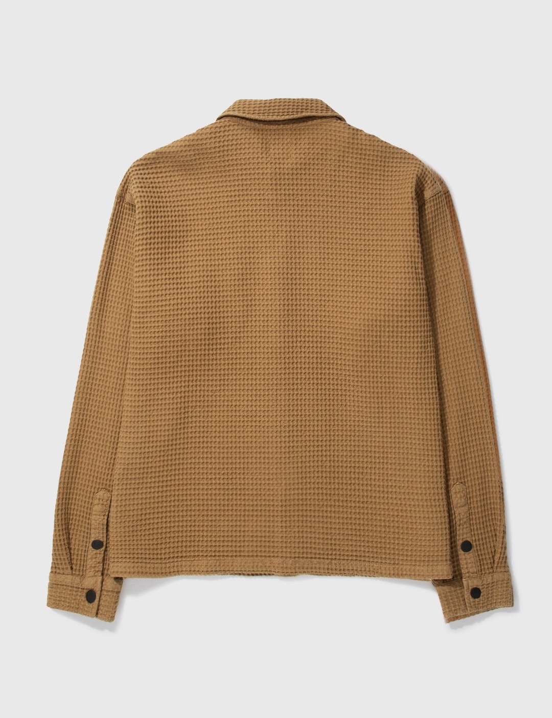 WAFFLE SNAP FRONT SHIRT - 2