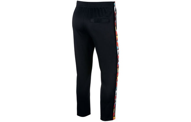 Air Jordan Cny Tricot Printing National Flag Sports Long Pants Black CD9040-010 - 2