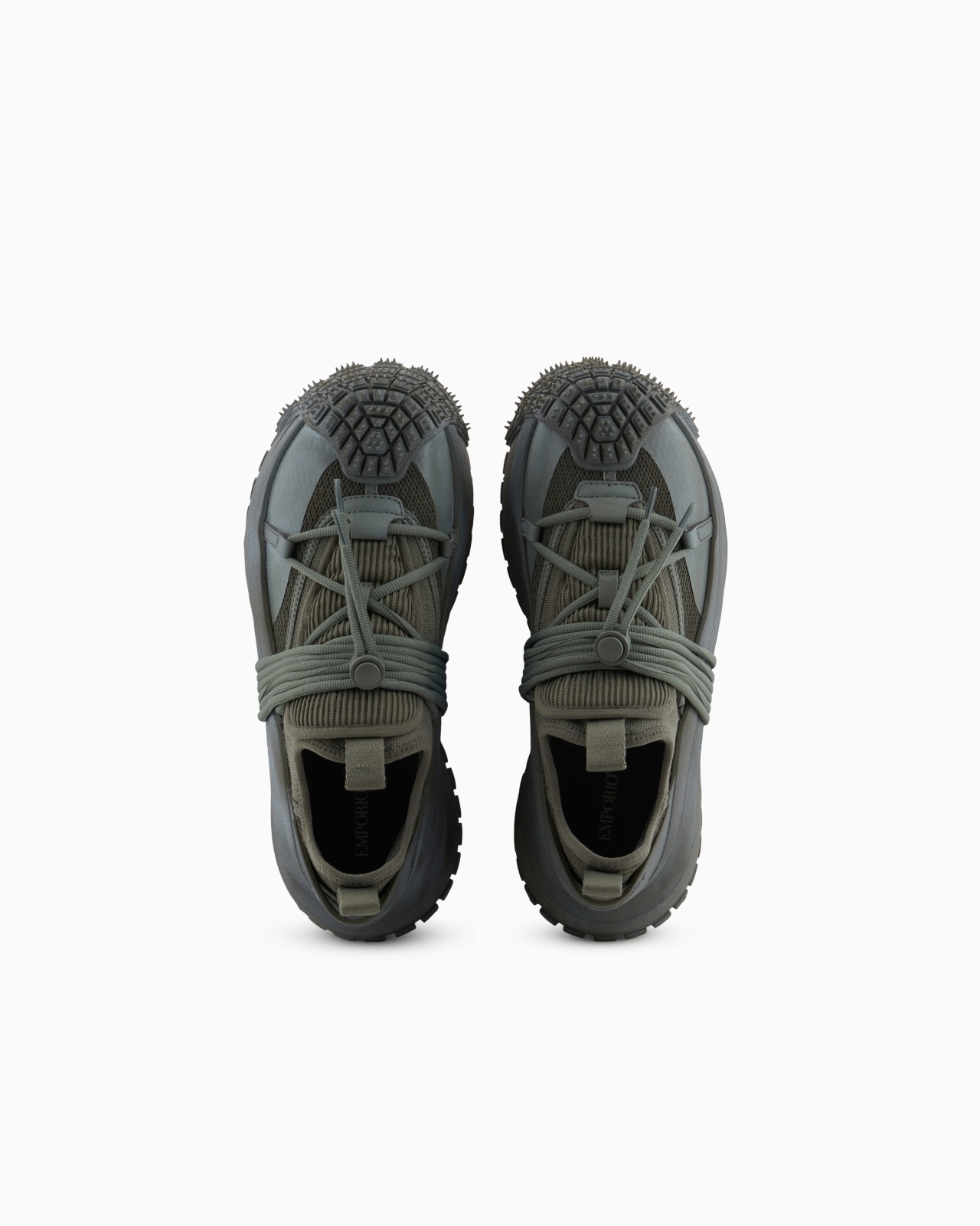 MESH SNEAKERS WITH RUBBER DETAILS AND DRAWSTRING - 3