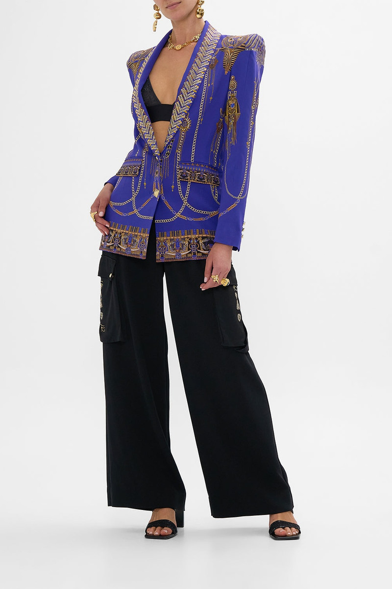 CAMILLA PEAKED SHOULDER BLAZER outlook