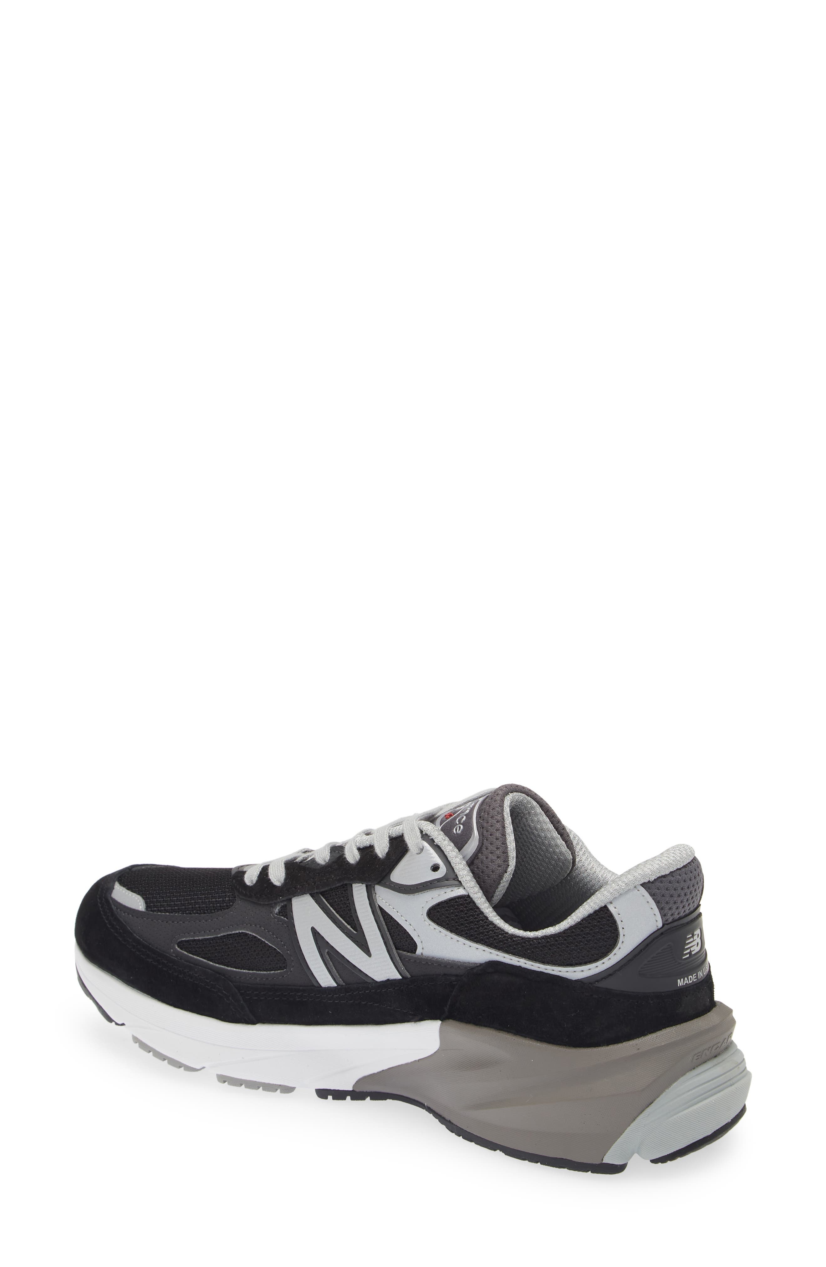 New Balance 990V6 Core Running Shoe in Black/Black at Nordstrom - 2