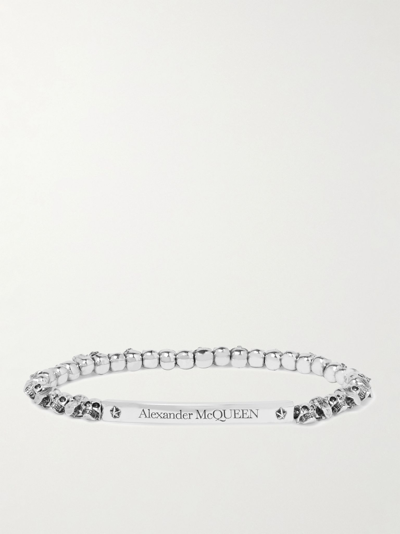 Skull Silver-Plated Bracelet Silver - 1