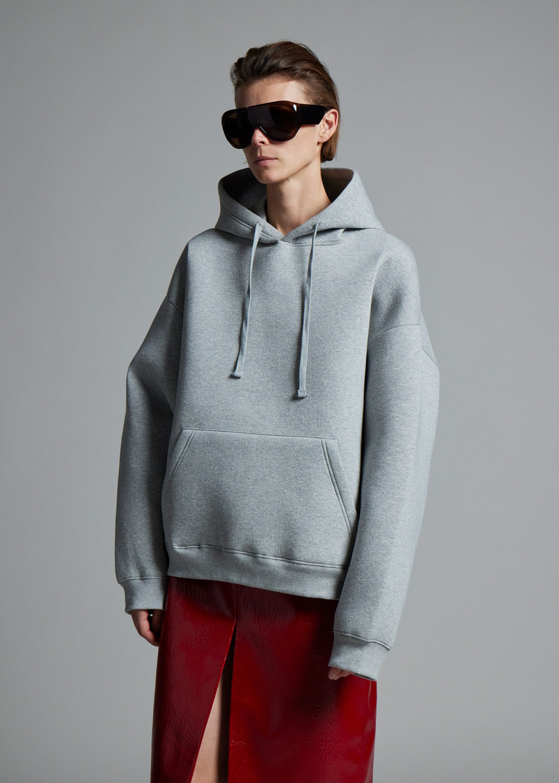 Easton Oversized Hoodie - Light Grey 9