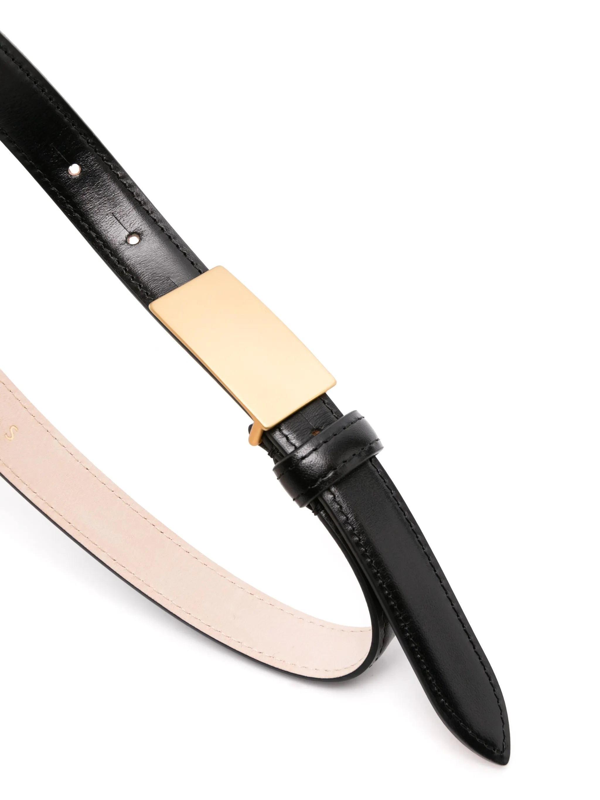 Signet leather belt - 2