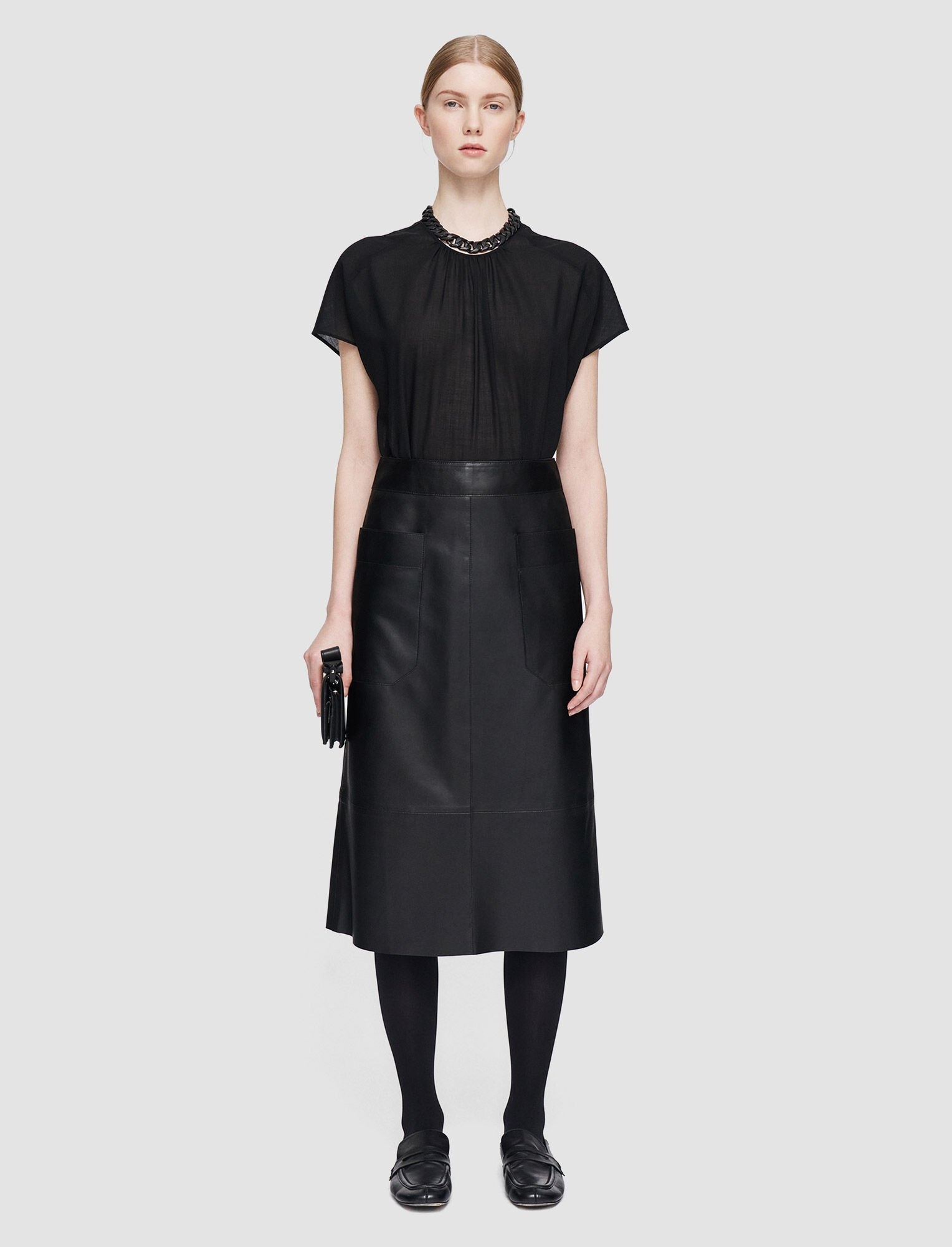 Nappa Leather Blomfield Skirt - 2