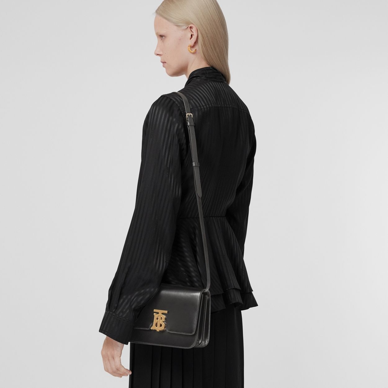 Small Leather TB Bag - 11