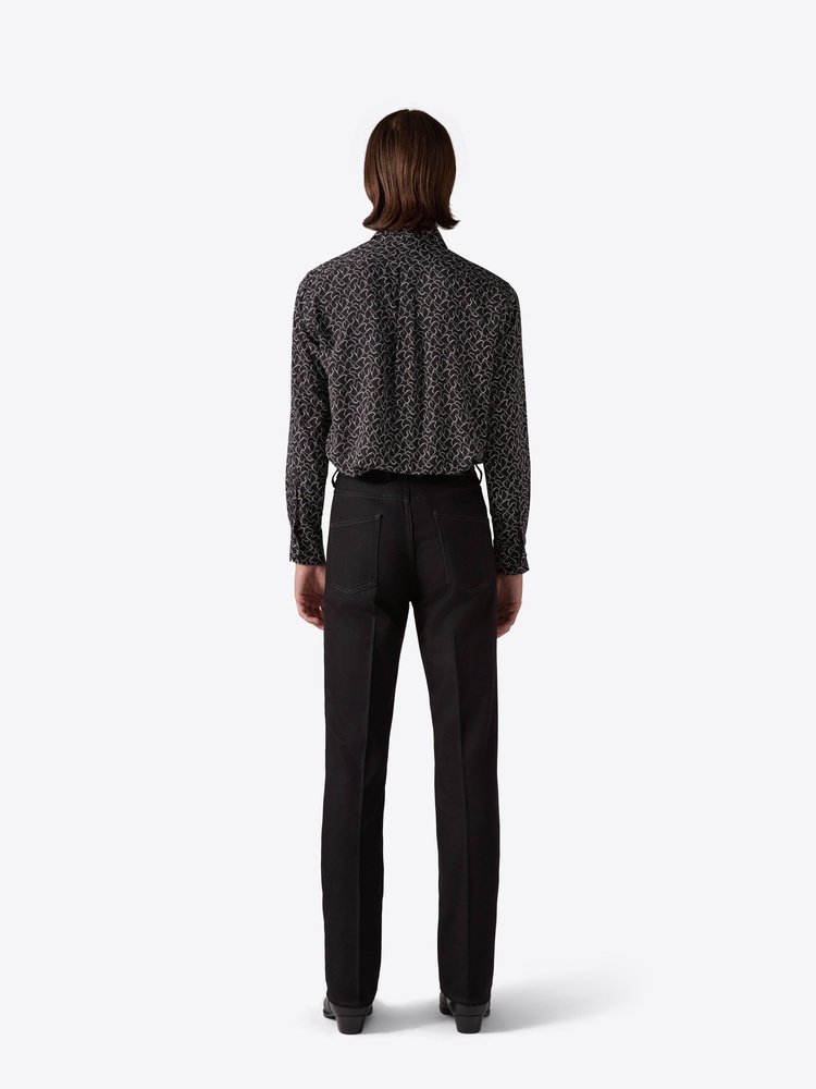SHIRT 01 BLACK DOTTED WAVE - 3