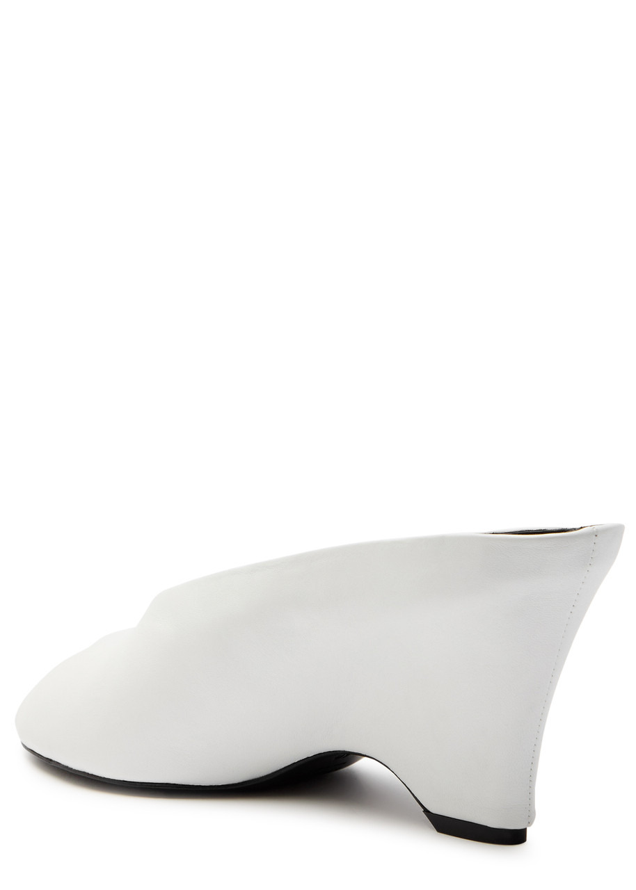 Khaite Cloak 75 Leather Mule - 2