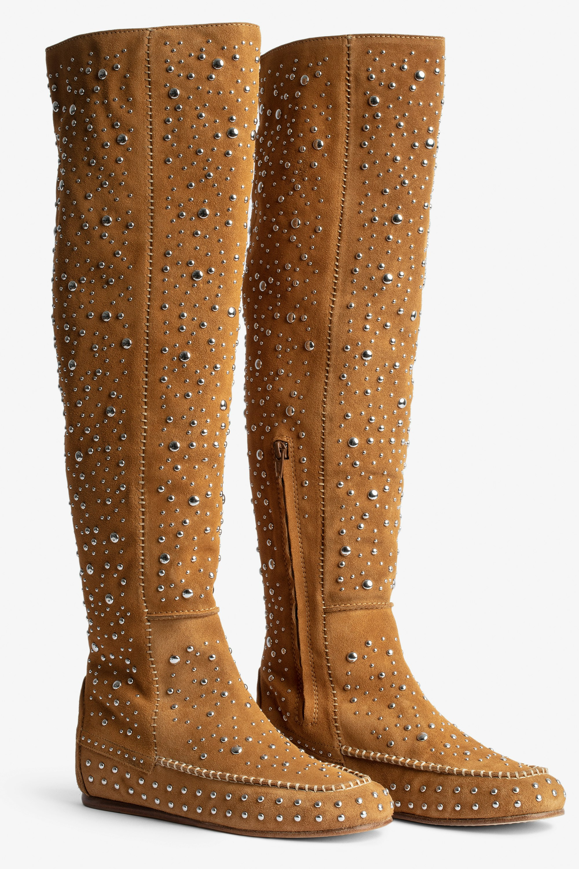 Santa Dream Studs High Boots - 2