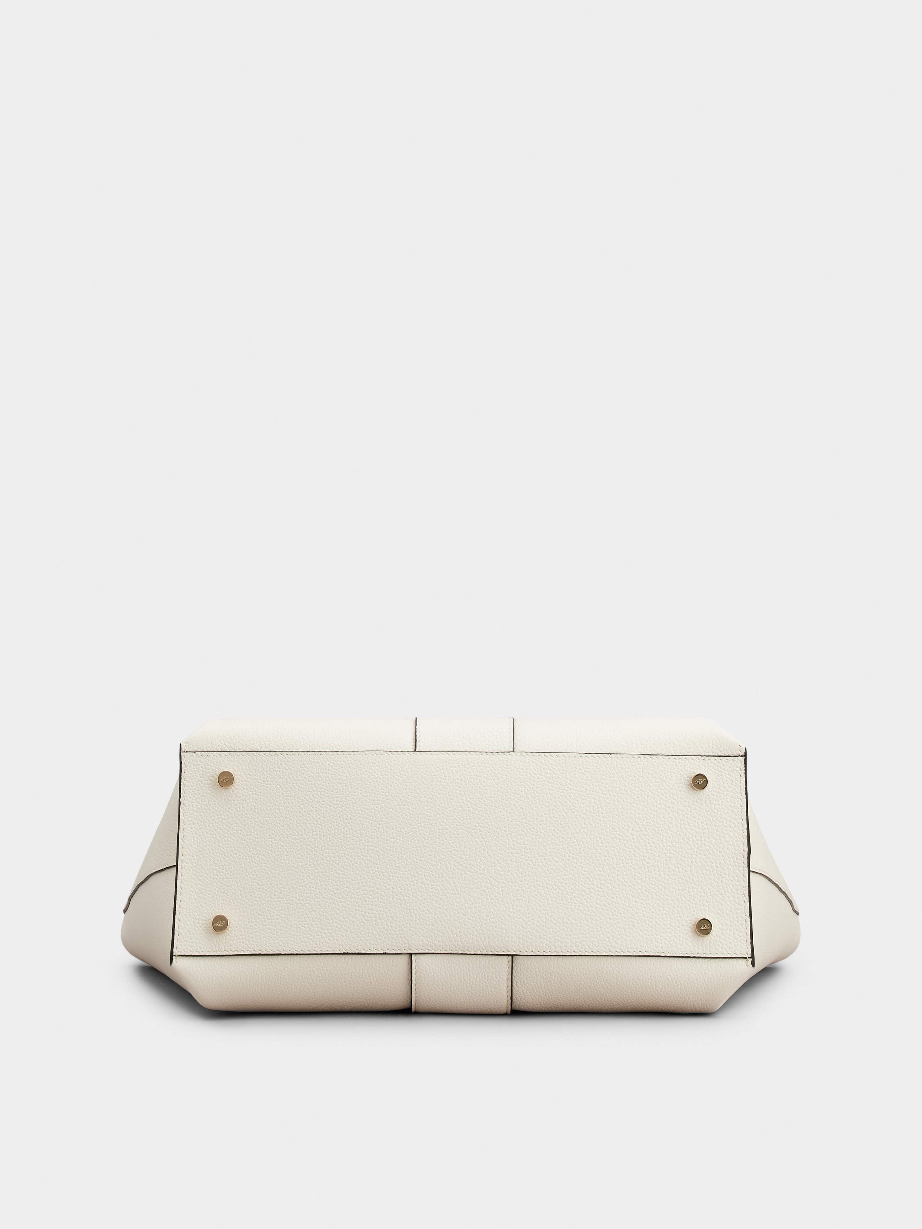 Viv' Choc Medium Shopping Bag in Leather - 6