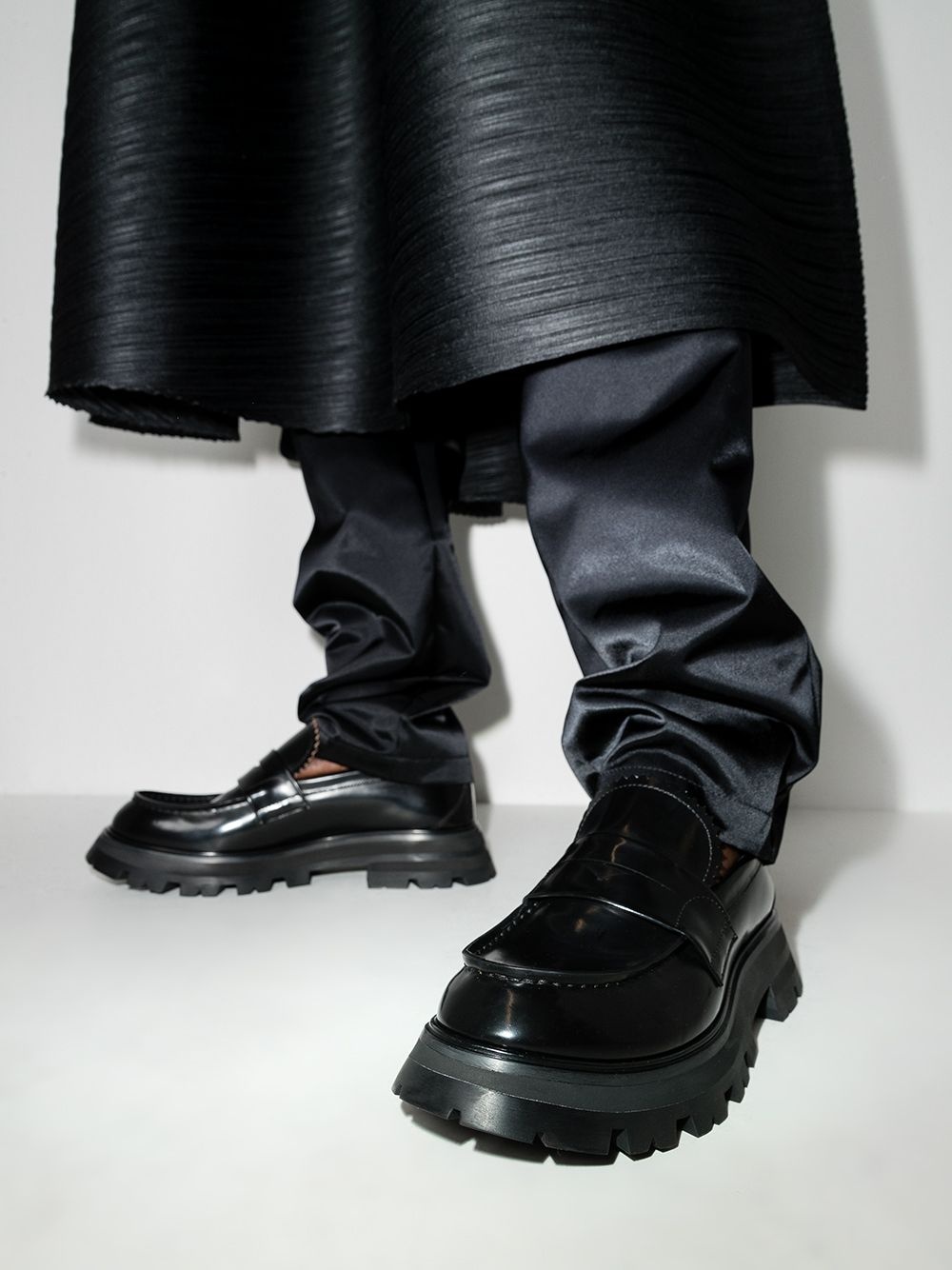 Wander leather loafers - 3